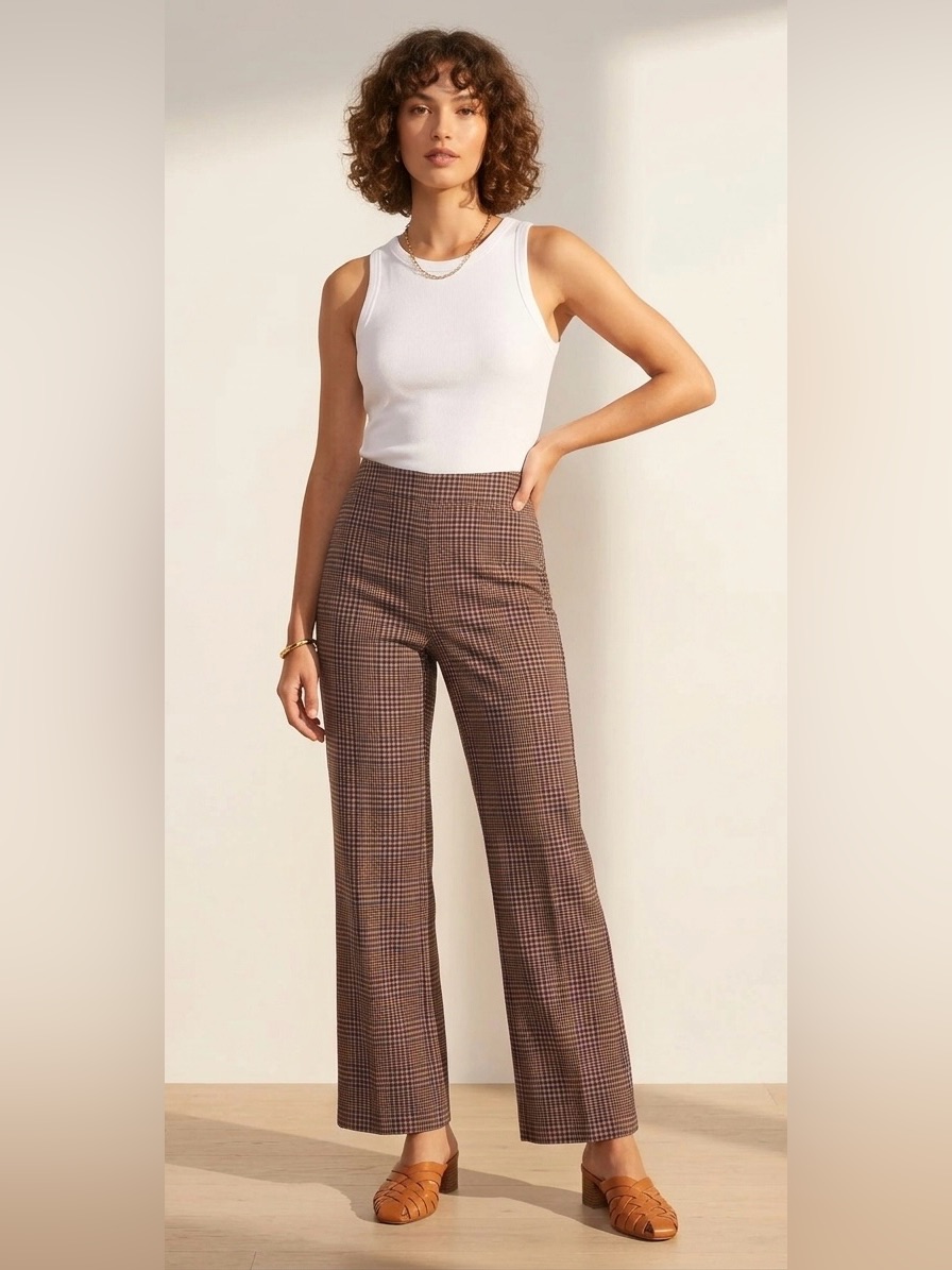 Urban Outfitters Plaid Trousers Size Xs Office Chic Dark Academia